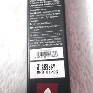 Plum Matterrific Lipstick Plu