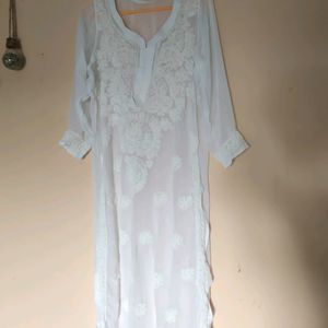 Chikankari Kurti Without Inner