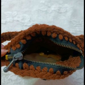 Crochet Dog Face Handbag 👜🐶