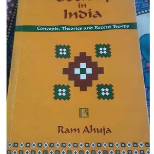 Indian Society By Ram Ahuja