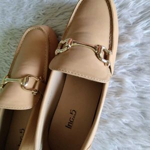 Beige Loafers (Women's)