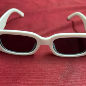 Trendy White Sunglasses