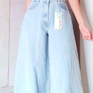 ONLY Wide Leg High Rise Jeans