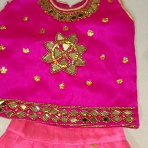 Lehnga For 2-4 Year Old Baby Girl