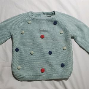 Imported Baby Girl Sweater.  Size 18 To 24 Months.