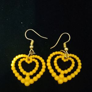 Heart Shape Earrings 💛