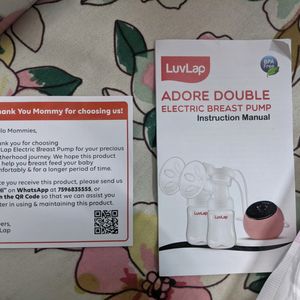 Brand New Luv Lap Double Electric Breast Pump