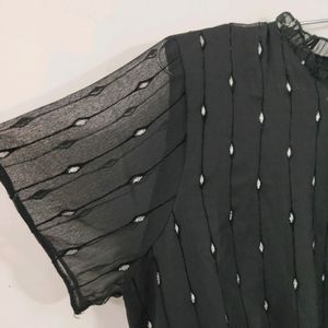 Korean imported black top