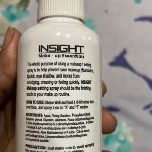 Insight Makeup Fixer Spray