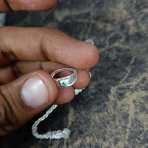 Kids Bracelet And Ring Pure Silver  Combo