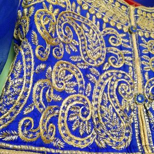 Royal Blue Long Party Wear