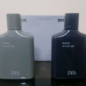 ZARA W/E COLLECTION (2) PERFUMES