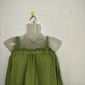 Plus Size Limen Green  Dress