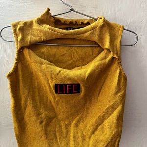 Yellow Tank Top