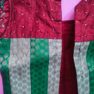 Lehenga Choli With Attached Patli