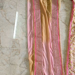 Kurta Set With Plazo And Dupatta