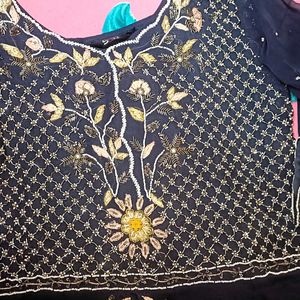 Full Embroidery Dress