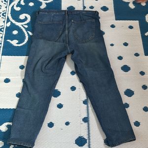 Denim Skinny High Waste Jeans