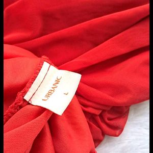 Urbanic Red Bodycon Dress