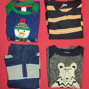 Combo  Baby Boys Winter Clothes Size 4 Yea