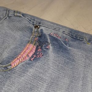 Straight Fit Denim