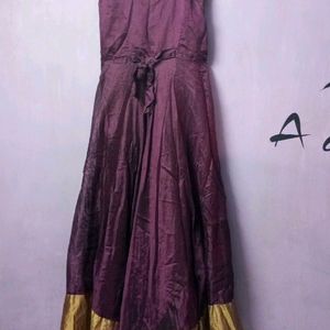 Purple Long Gown