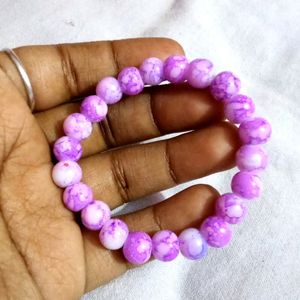 Korean Stone Type Purple  Bracelate