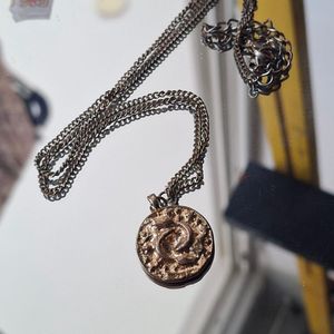 Vintage Engraving Pendant