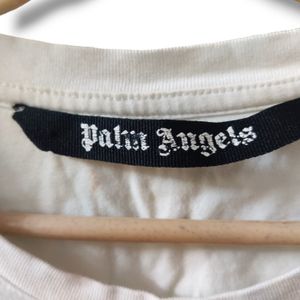 Palm Angels Kill The Bear White Tshirt (Mens)