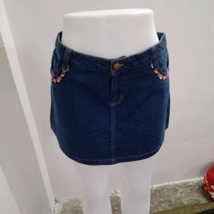 Denim Latest Skirt