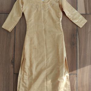 Gold Yellow Kurti