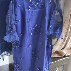 Blue Kurti