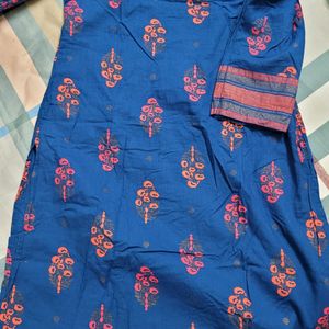 Max Blue COLOR kurti In Very Good Condition