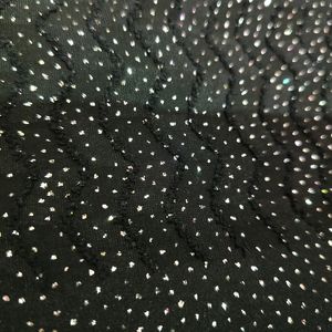 Cotton Black Shimmery Hijab