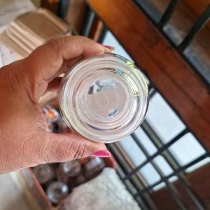 6pc Glass Mini Jar