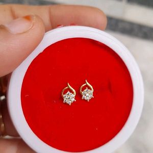 22crt Gold Earrings