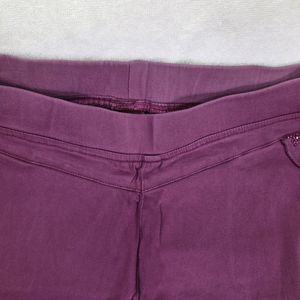 Purple Jeggings
