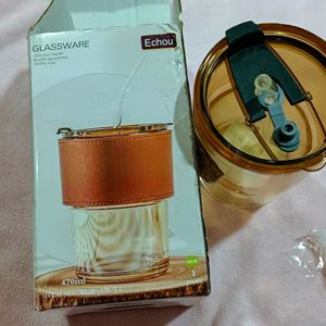 Glass Ware Fancy Sipper New