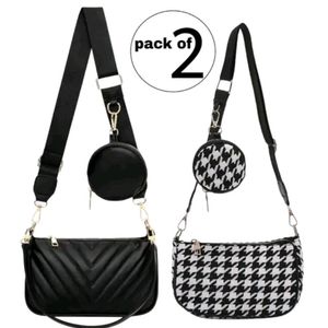 Pack Of Two Sling Bag 🛍️