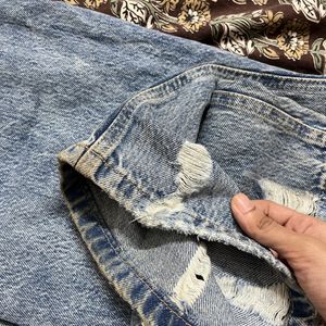 garage wide legs jeans