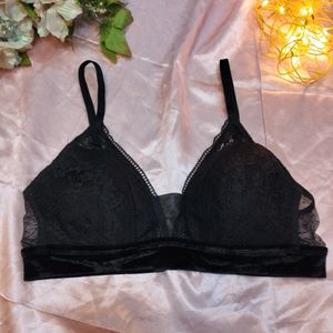 Velvet And Net Stylish Bra💥