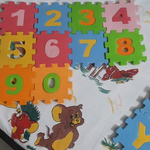 Stacking foam puzzle Alphabets and Numbers