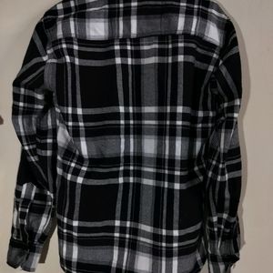 Checks Mens Flannel Shirt /Jacket , Full Sleeves