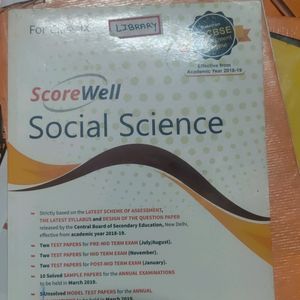 Class 9 Social Science Reference Textbook