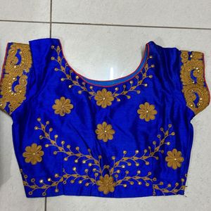 ROYAL BLUE COLOUR WOMEN SAREE