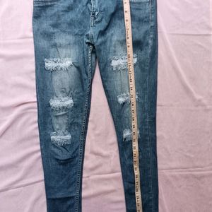 Skinny Blue Jeans For Women