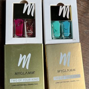 Myglamm Set of 2 Duo Nailpolish