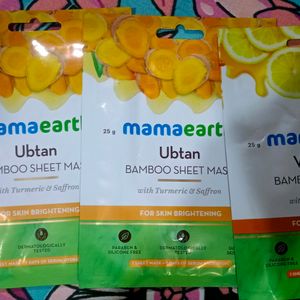 3 Mamaearth. Sheet Mask