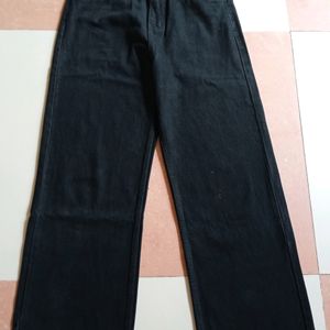 Black Straight Fit Jeans