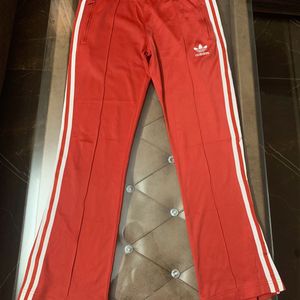 *Grab Or Miss* Adidas Red Trackpant